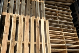 Pallet gỗ hun trùng tại Cụm CN Phong Mỹ Đồng Tháp