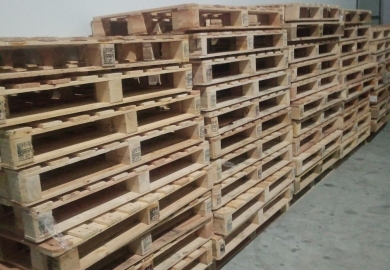 Pallet gỗ tái sử dụng tại Khu công nghiệp Tân Kiều Đồng Tháp
