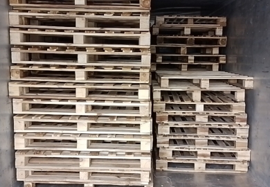 Pallet gỗ tái sử dụng tại Cụm công nghiệp Mỹ Hiệp Đồng Tháp